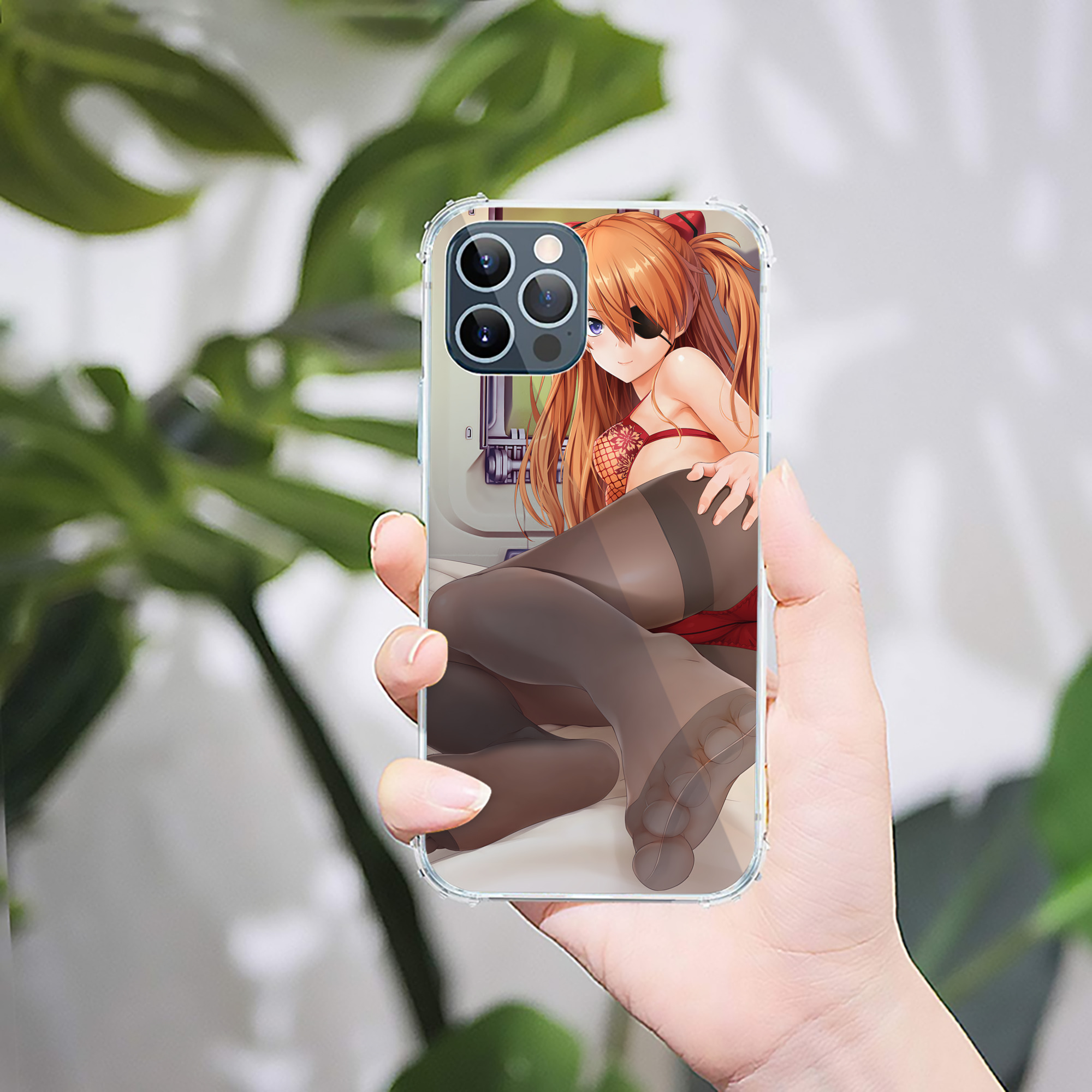 （画像用） EVA 新世紀エヴァンゲリオン 【iPhone 12シリーズ対応】透明スマホケース（クリアソフトケース）